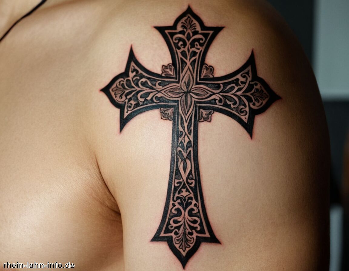 Symbolik der Einzelheiten im Tattoo - Kreuz Tattoo Bedeutung » Die Symbolik des Kreuzes verstehen  