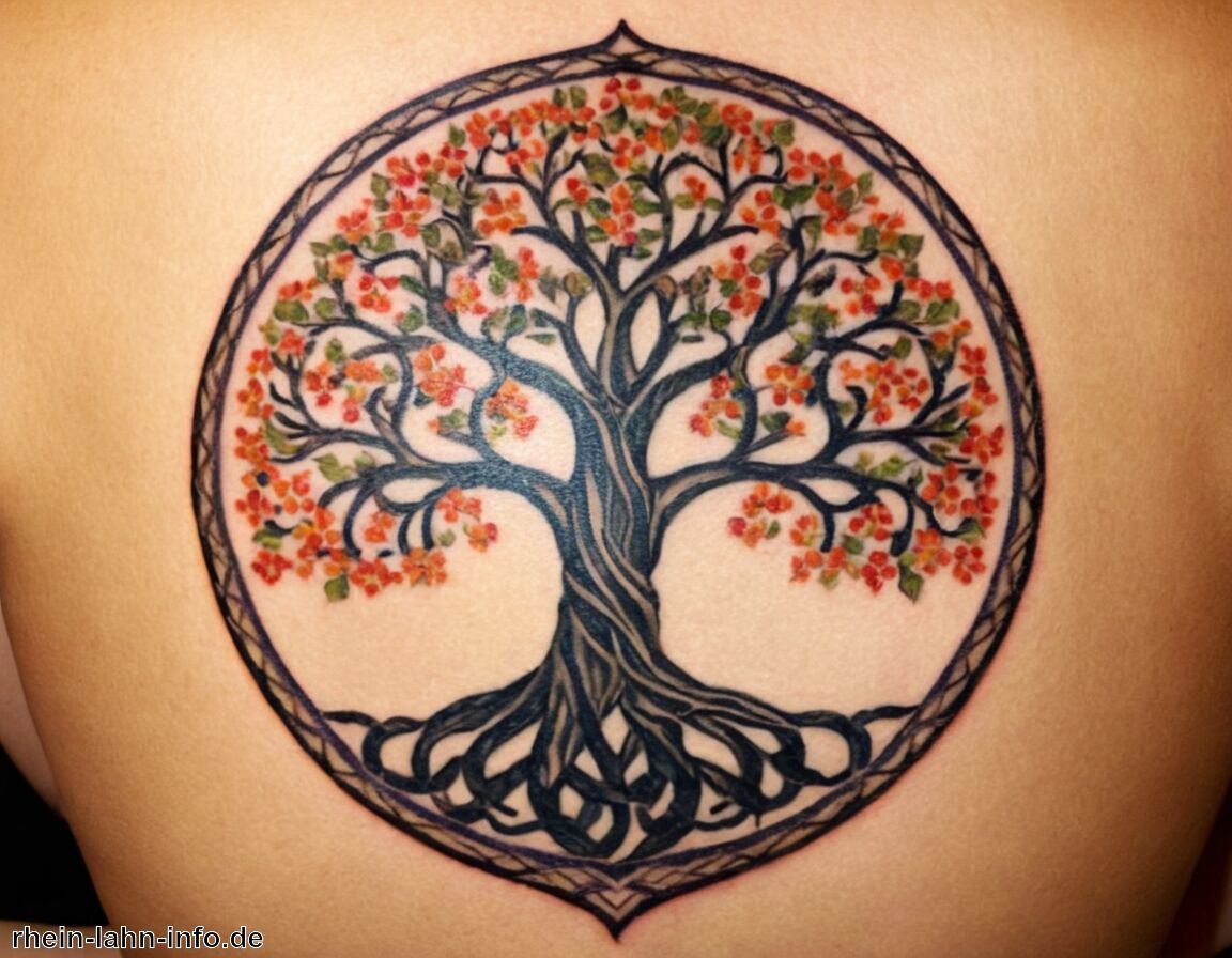 Naturverbundenheit und harmonische Lebensweise ausdrücken - Lebensbaum Tattoo Bedeutung » Der Lebensbaum und seine Symbolik