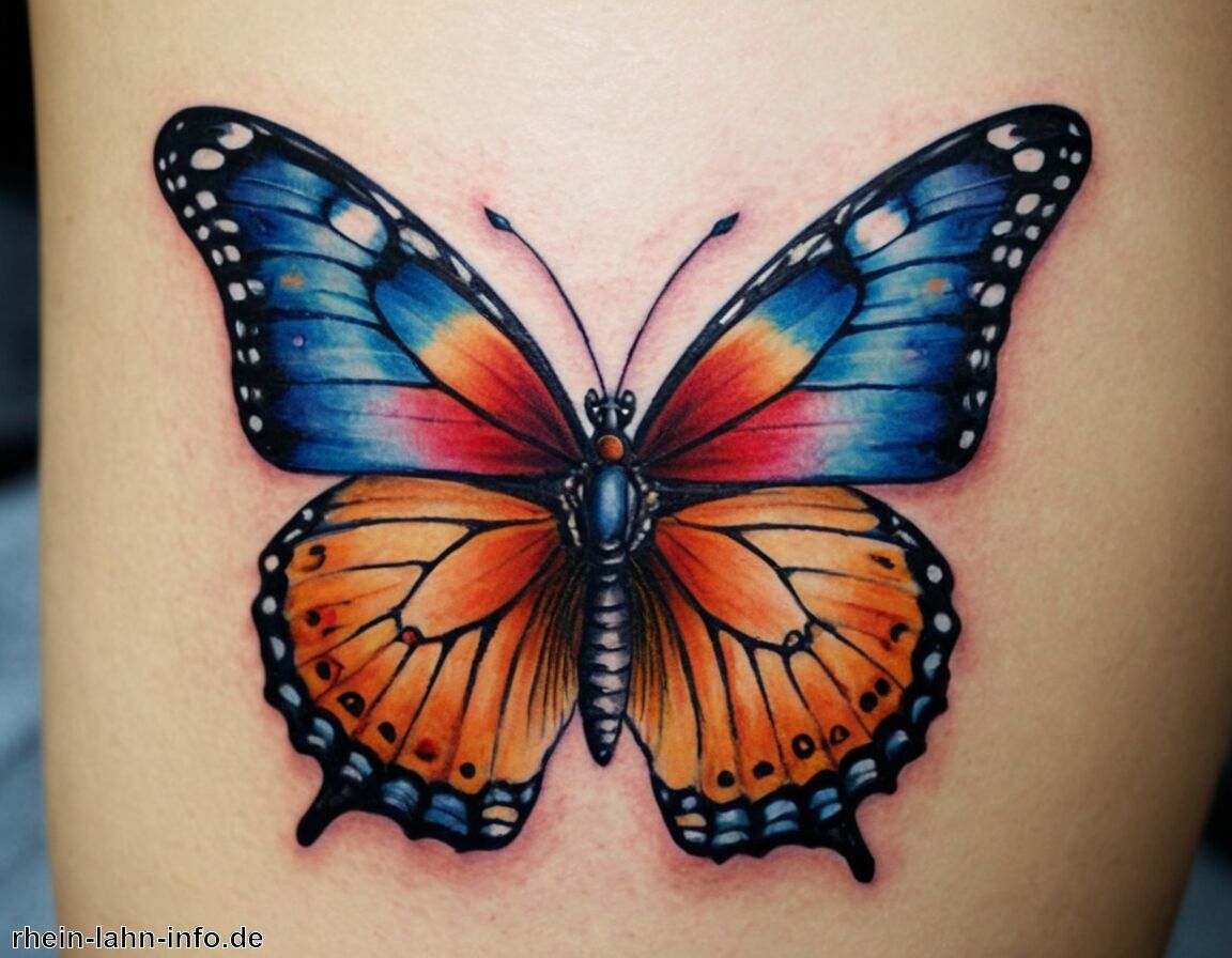 Ästhetik und Kunst der Schmetterlings-Tattoos - Bedeutung Schmetterling Tattoo » Schmetterlinge und ihre Symbolik