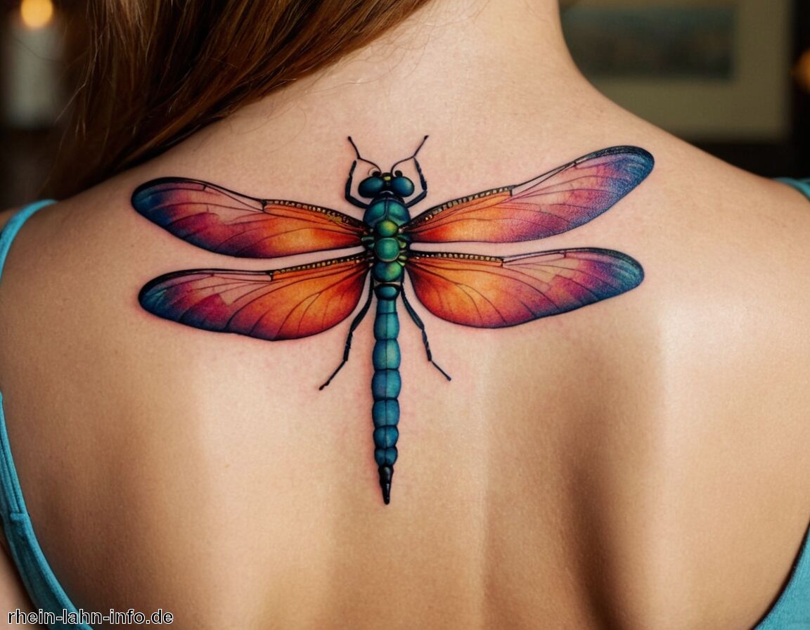 Erinnerung an Vergänglichkeit des Lebens - Tattoo Libelle Bedeutung » Die zauberhafte Symbolik der Libelle 