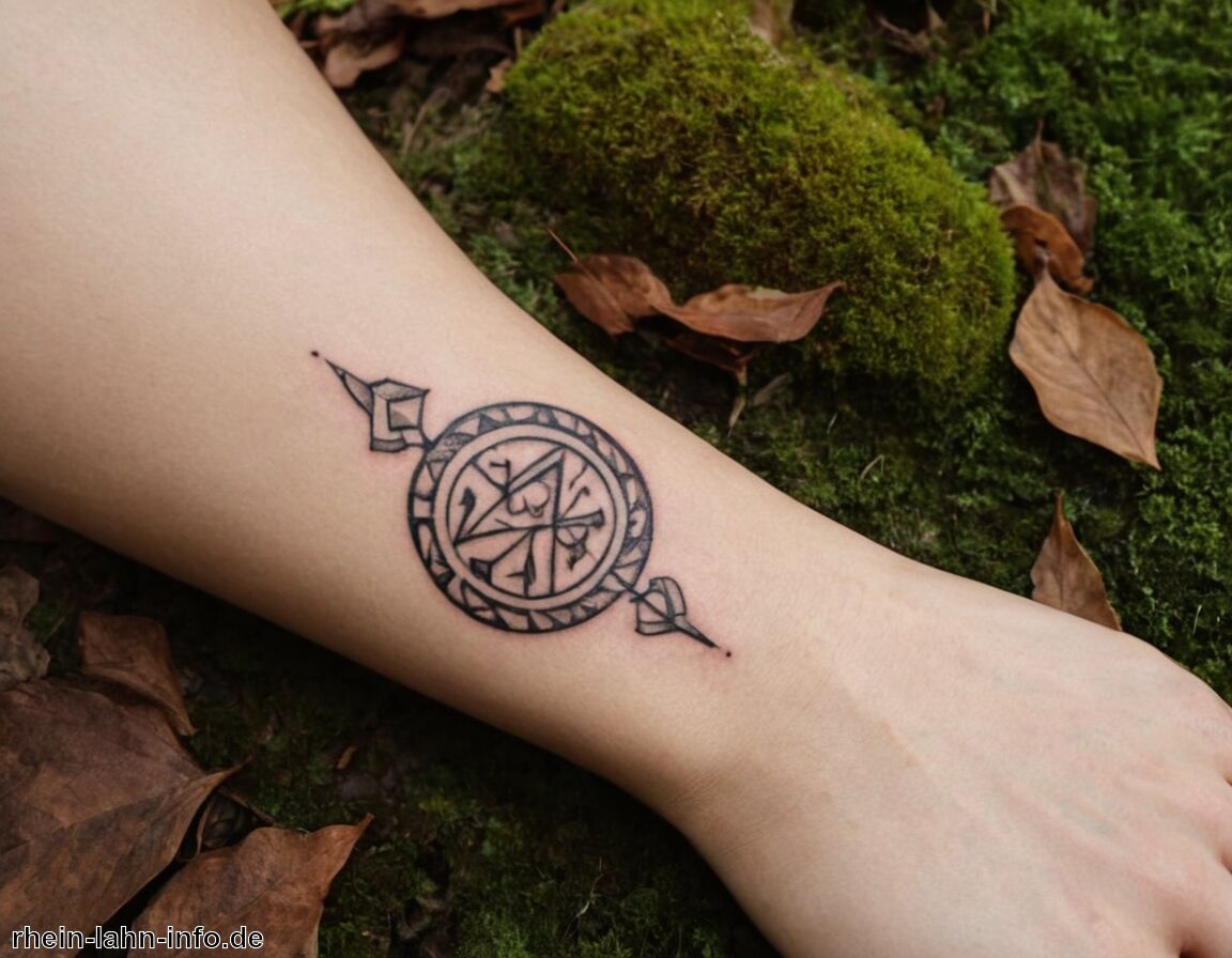 Gestaltung und Platzierung der Tattoos - Runen Tattoo Bedeutung » Die Kraft der Runen auf der Haut