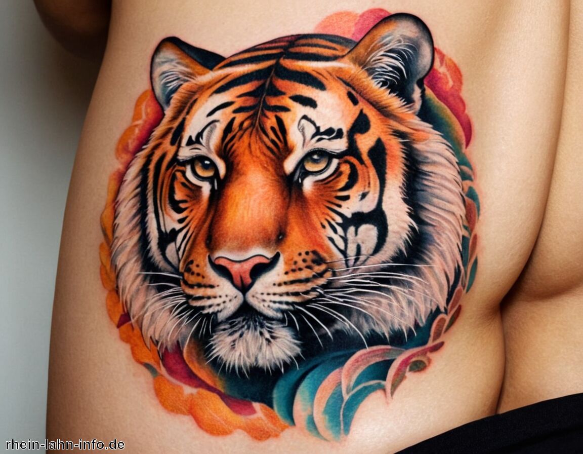 Schutzsymbol und Glücksbringer - Tiger Tattoo Bedeutung » Der majestätische Tiger und seine Symbolik