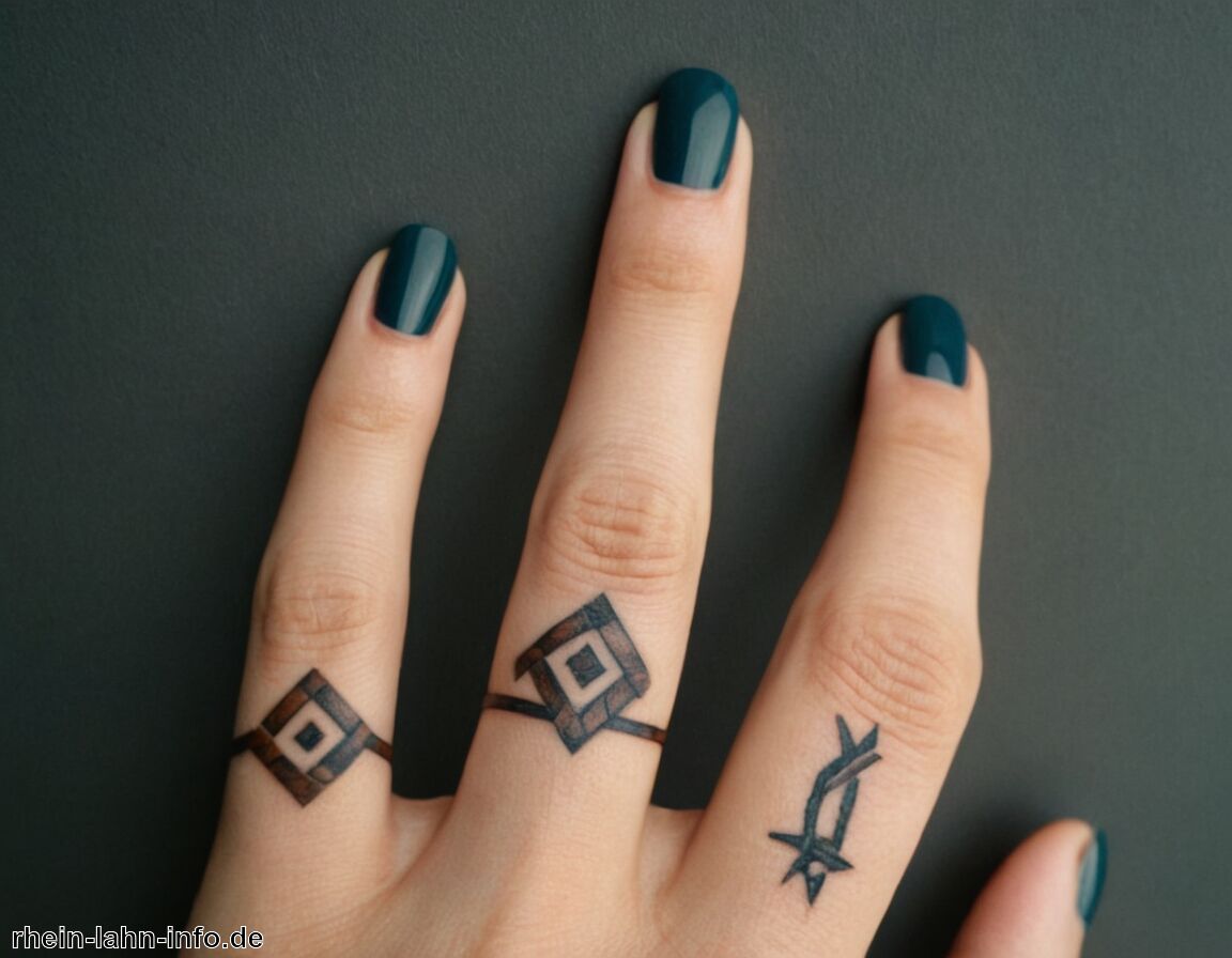 Traditionelle Verwendung von Runen-Tattoos - Runen Tattoo Finger Bedeutung » Runen an den Fingern: Bedeutung entdecken  