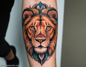 Löwe Tattoo Bedeutung » Stärke und Mut durch den Löwen
