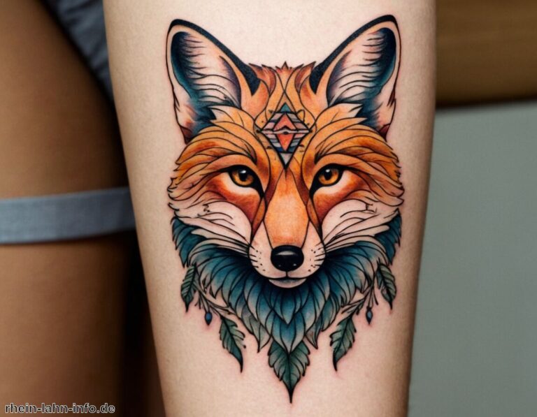 Fuchs Tattoo Bedeutung » Die Listigkeit des Fuchses als Tattoo