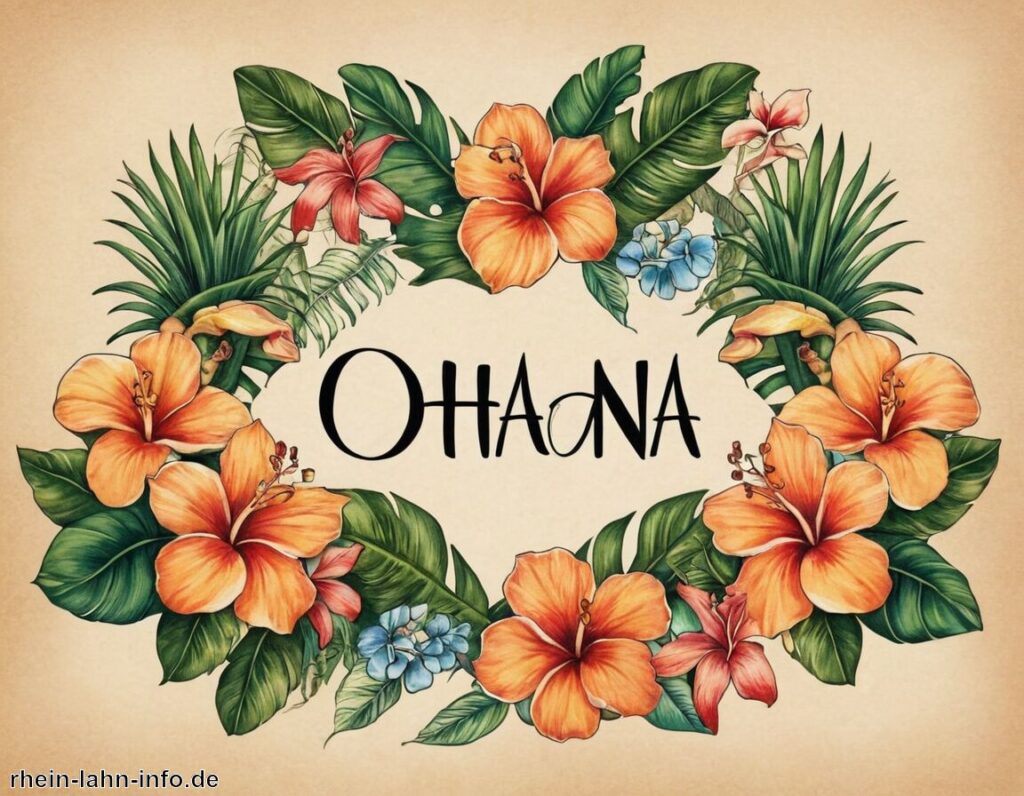 Ohana Bedeutung Tattoo » Das Konzept von Familie in Tattoos