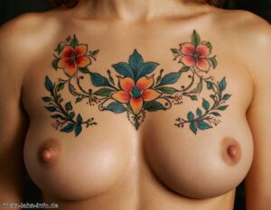 Tattoo zwischen Brust Bedeutung » Tattoos an besonderen Stellen