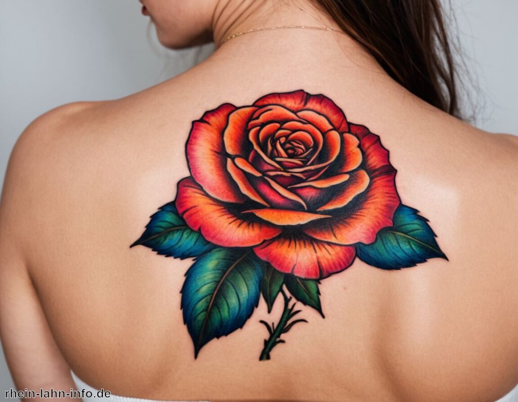 Tattoo Rose Bedeutung » Die Symbolik der Rose auf der Haut