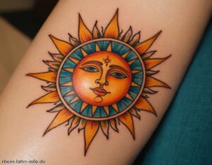 Tattoo Sonne Bedeutung » Die Sonnenstrahlen als Tattoo-Symbol