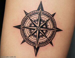 Bedeutung Kompass Tattoo » Der Kompass auf deiner Haut erklärt