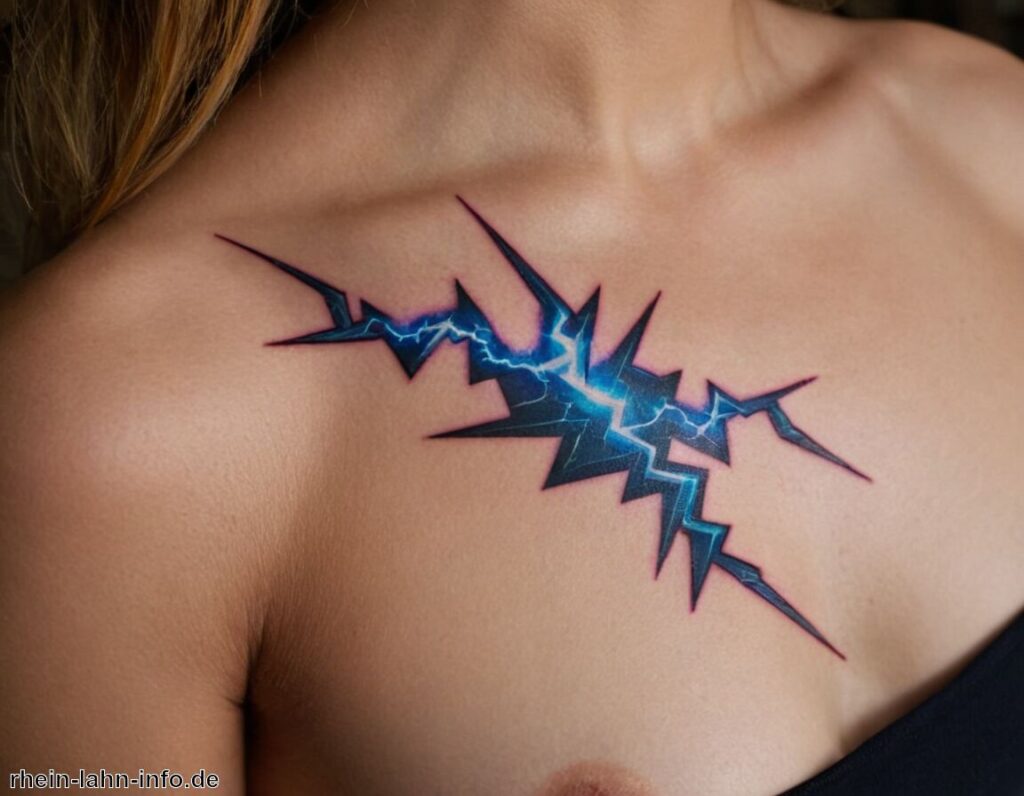 Blitz Tattoo Bedeutung » Elektrisierende Bedeutungen von Blitz