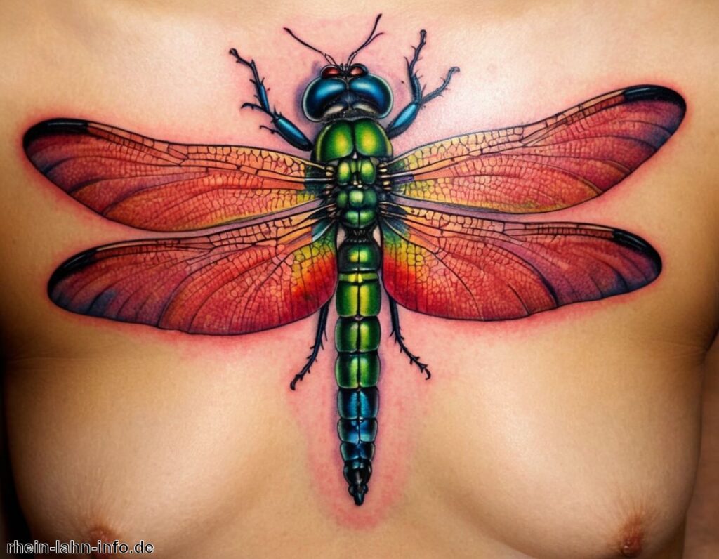 Libelle Tattoo Bedeutung » Anmut und Veränderung durch Libellen
