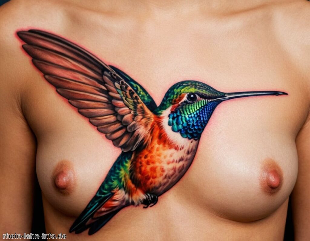 Kolibri Tattoo Bedeutung » Zauber der Kolibris in Tattoos