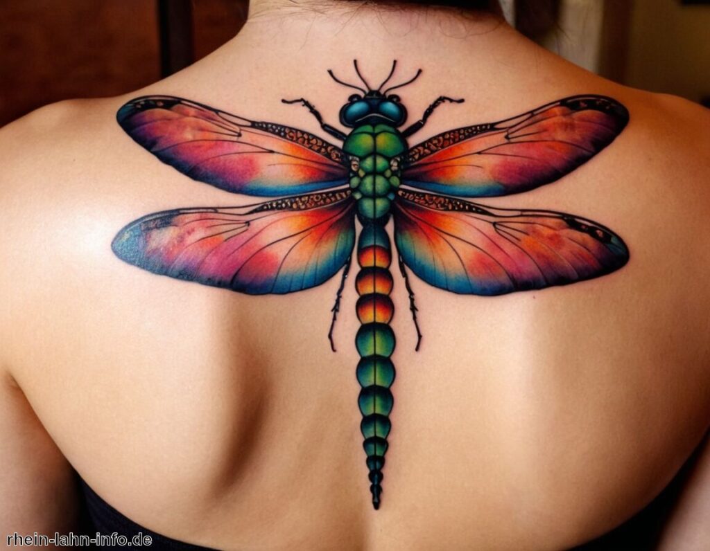 Tattoo Libelle Bedeutung » Die zauberhafte Symbolik der Libelle