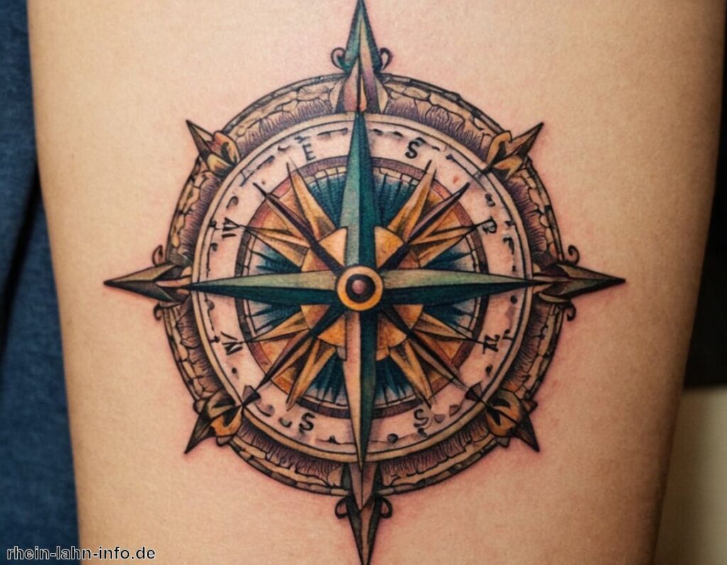 Tattoo Kompass Bedeutung » Der Kompass als Tattoo-Symbol