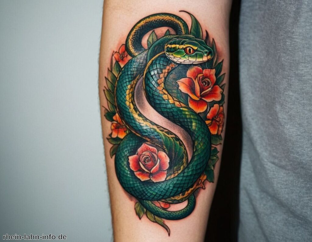 Schlange Tattoo Bedeutung » Alles über die Schlange als Tattoo