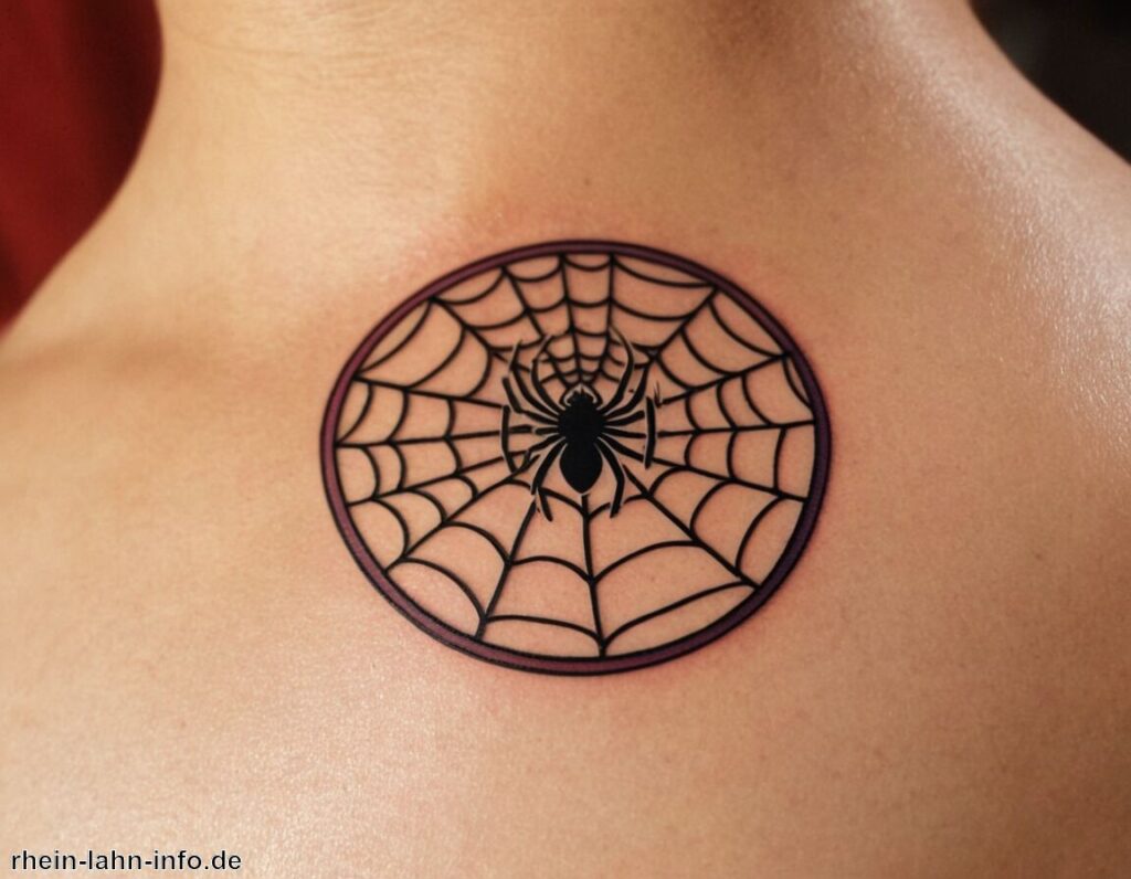 Spinnennetz Tattoo Bedeutung » Die Bedeutung des Spinnennetzes