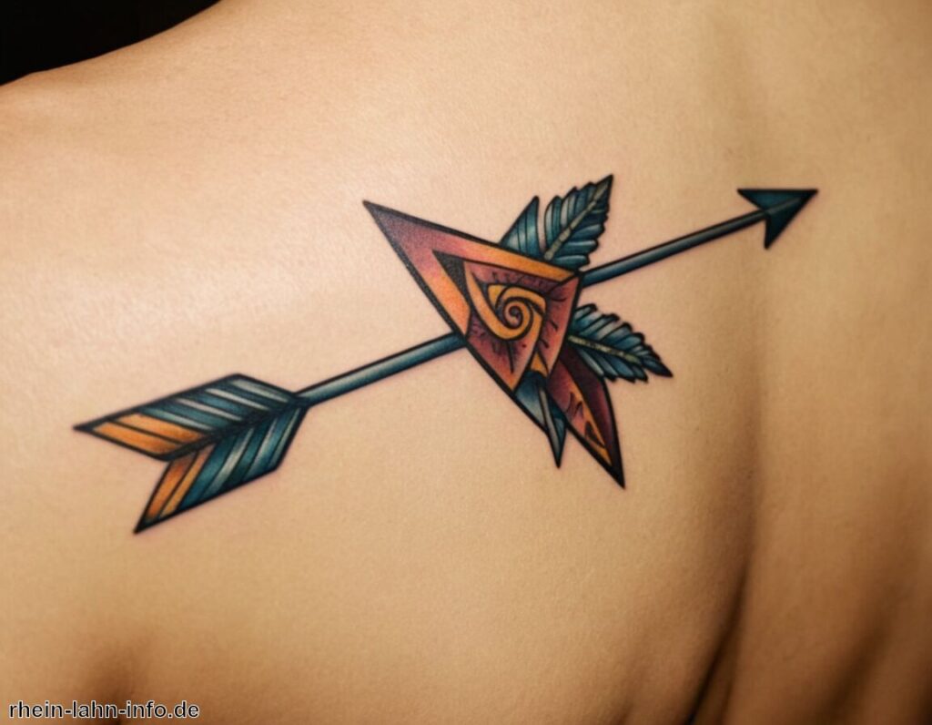 Pfeil Tattoo Bedeutung » Die Symbolik des Pfeils im Tattoo