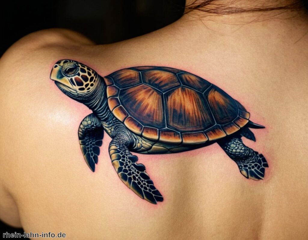 Schildkröte Tattoo Bedeutung » Die Weisheit der Schildkröte