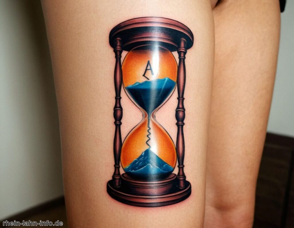 Sanduhr Tattoo Bedeutung » Die Bedeutung der Zeit im Tattoo