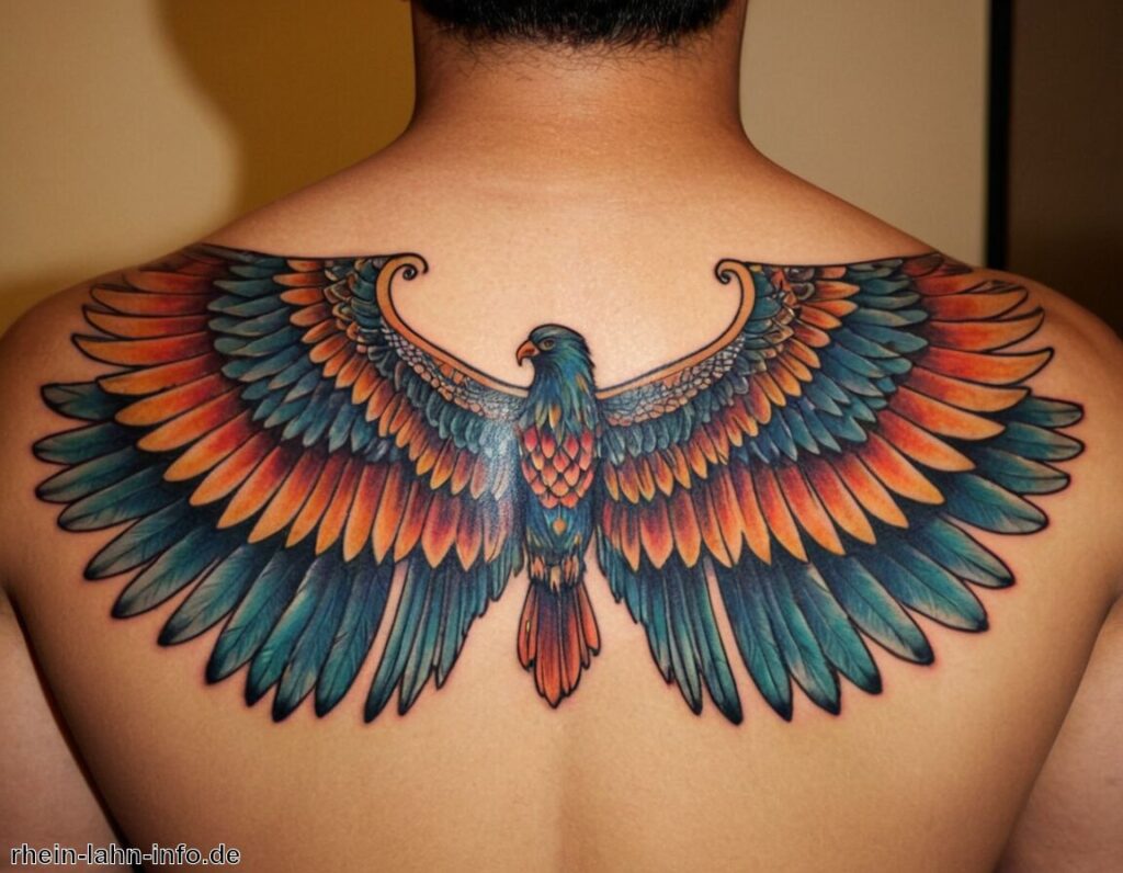 Flügel Tattoo Bedeutung » Freiheit und Schutz durch Flügel