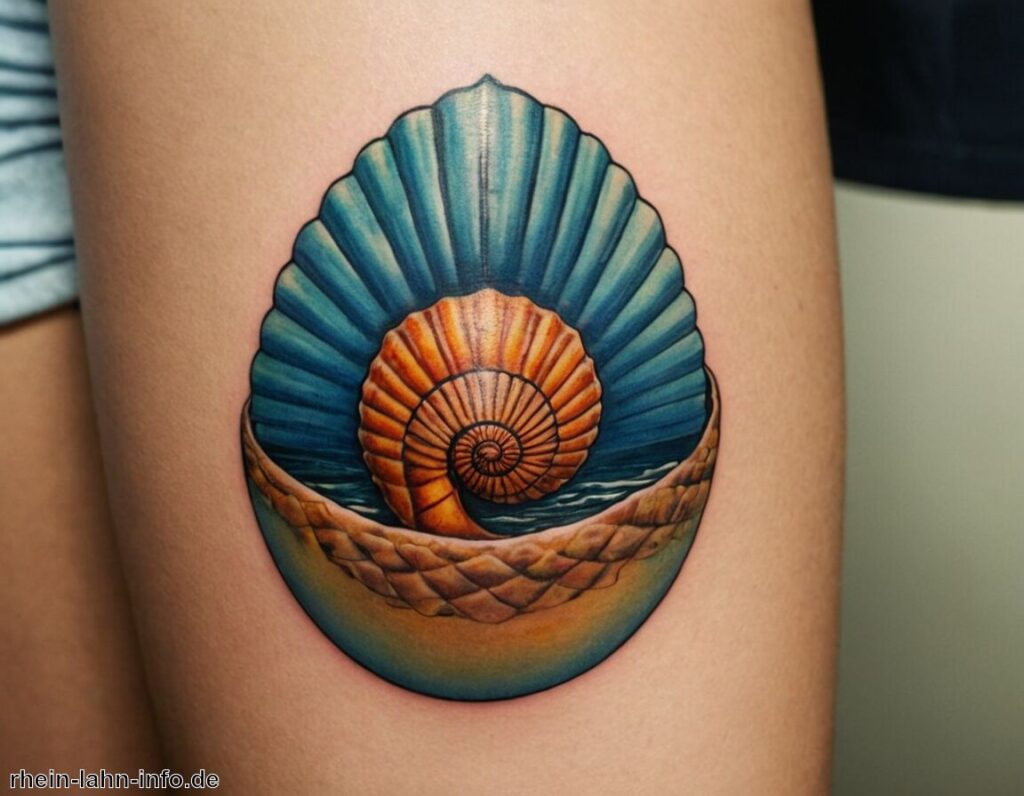 Muschel Tattoo Bedeutung » Die Faszination der Muschel im Tattoo