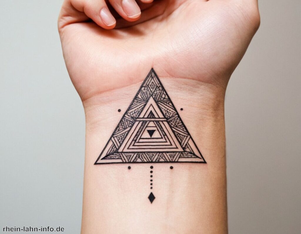 Dreieck Tattoo Bedeutung » Die Symbolik des Dreiecks in Tattoos