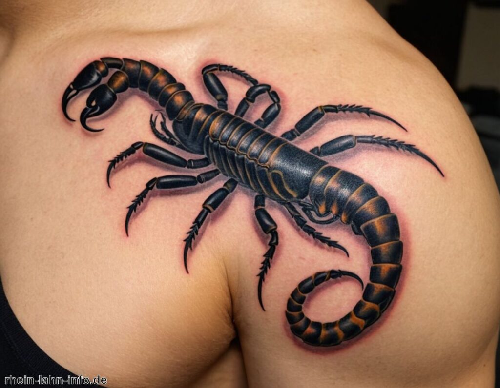 Skorpion Tattoo Bedeutung » Die tiefe Symbolik des Skorpions