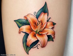 Lilie Tattoo Bedeutung » Die zarte Bedeutung der Lilie