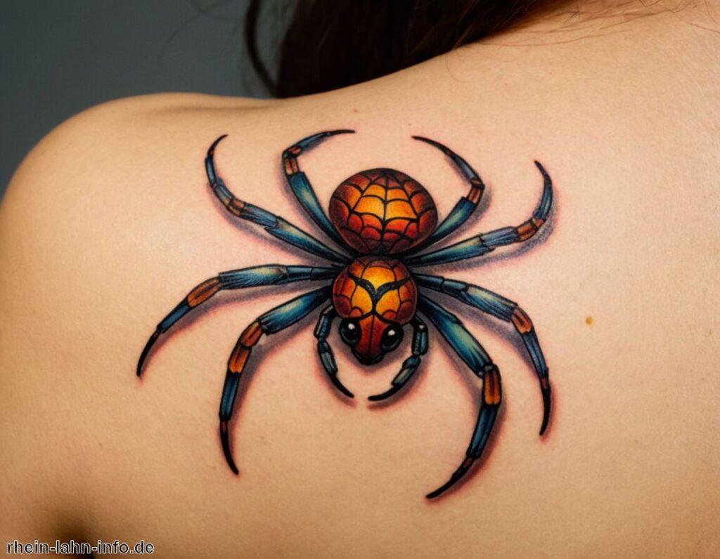 Spinne Tattoo Bedeutung » Die Symbolik der Spinne auf der Haut