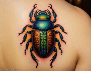 Skarabäus Tattoo Bedeutung » Schutz und Wiedergeburt durch Skarabäus