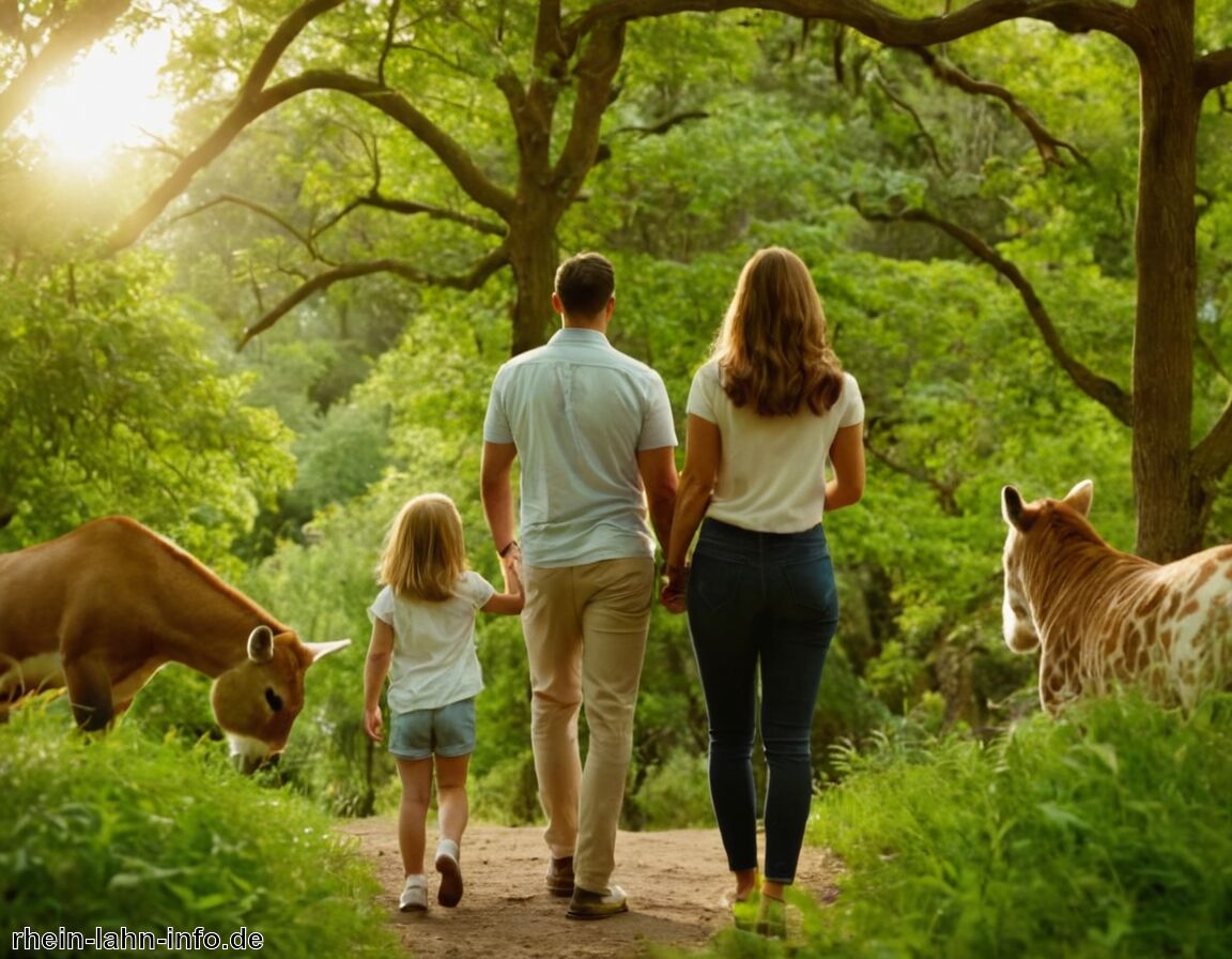 Tierbeobachtungen im Wildpark - Die besten Outdooraktivitäten mit Kindern
