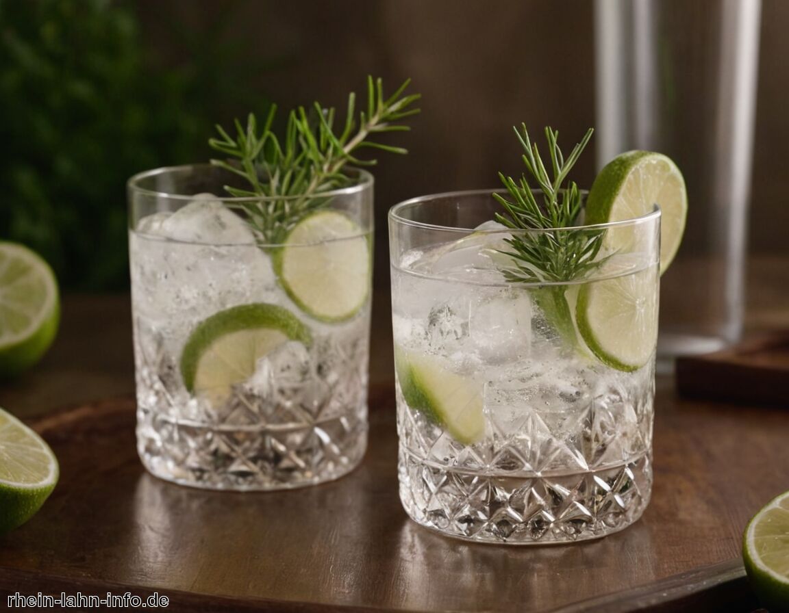 Servierideen für verschiedene Anlässe - Erfrischender Genuss » Alkoholfreier Gin Tonic