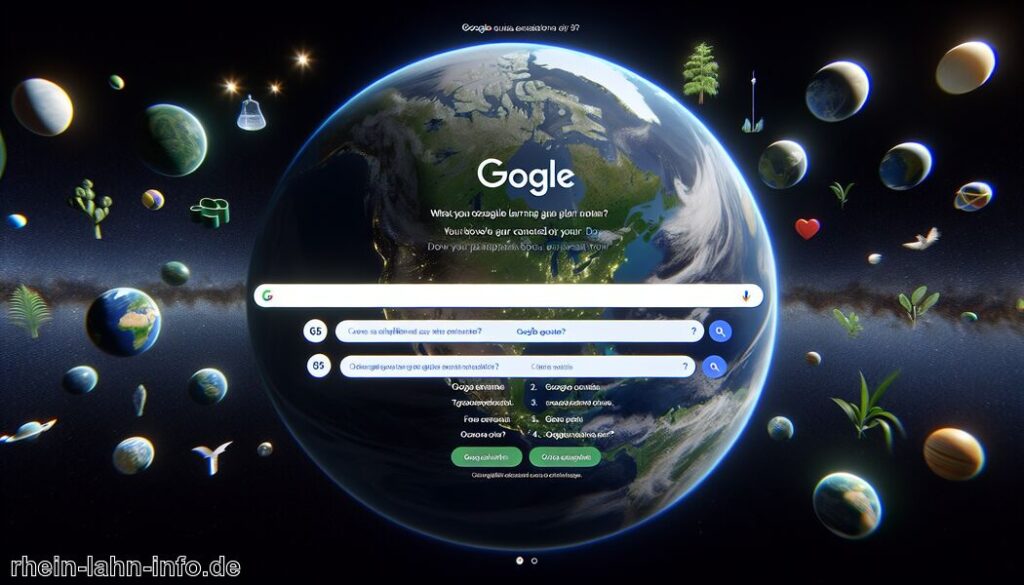 Google Quiz zum Tag der Erde - So einfach lernt man etwas über unseren Planeten