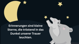 Trauerspruch zum Tod der Mutter