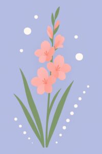 Geburtsblume August: Gladiole