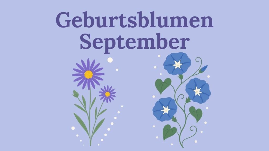 Geburtsblumen September