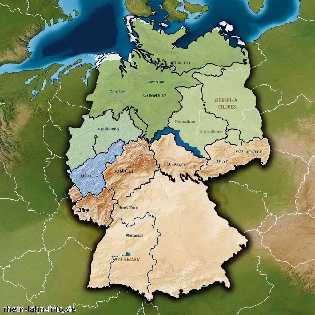 Überblick über die längsten Flüsse Deutschlands