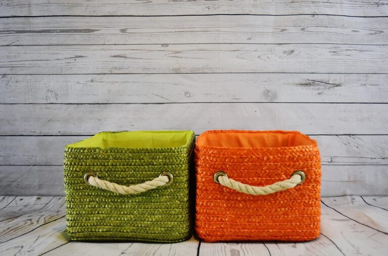 baskets, orange, green, storage, green, storage, storage, storage, storage, storage