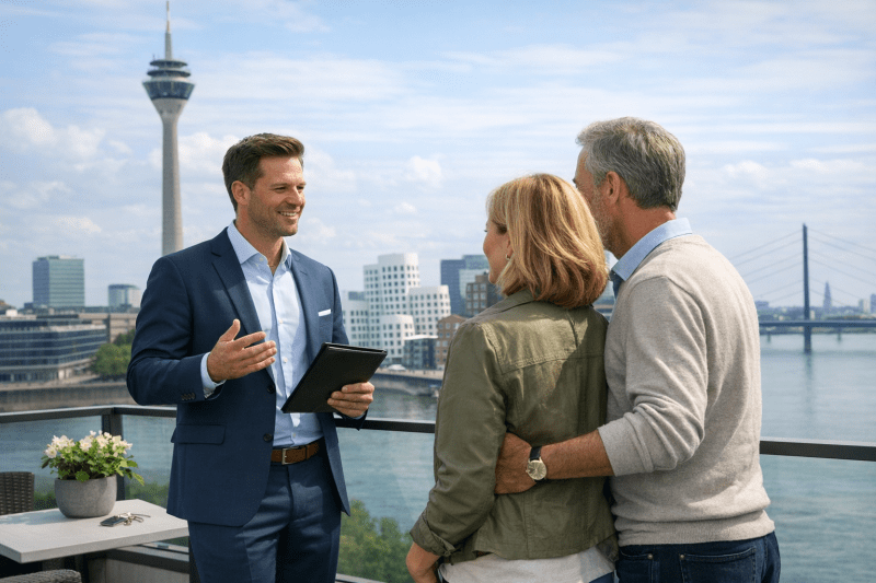 Immobilie verkaufen in Düsseldorf - Warum ein lokaler Makler den Unterschied macht