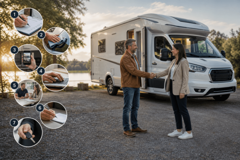 Wohnmobil verkaufen: Anleitung in sieben Schritten