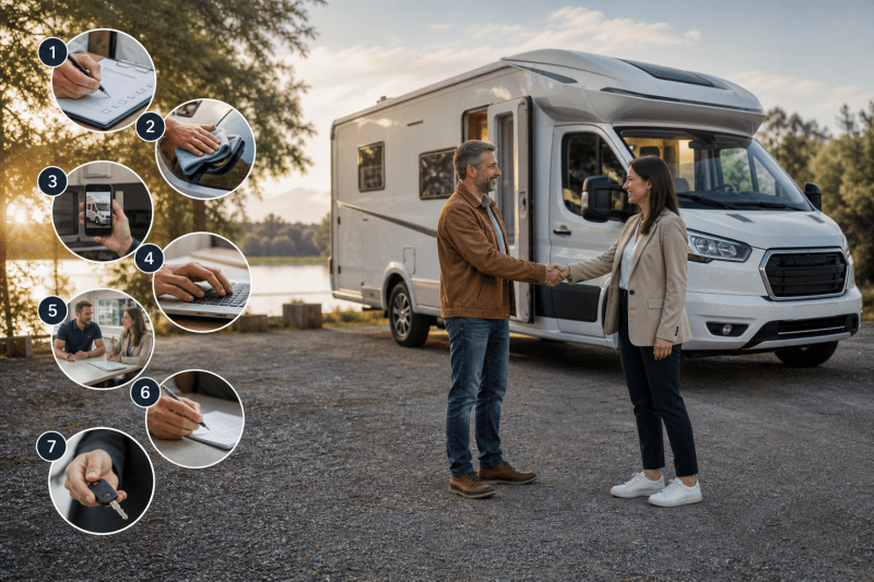 Wohnmobil verkaufen: Anleitung in sieben Schritten